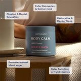 BodyHealth Calm Perfect Amino Magnesium Drink 227g powder in a glass