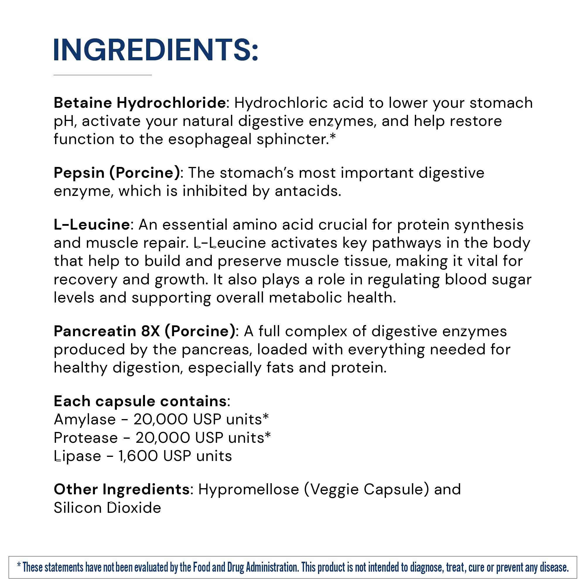 BodyHealth daily Enzymes 191g product packaging