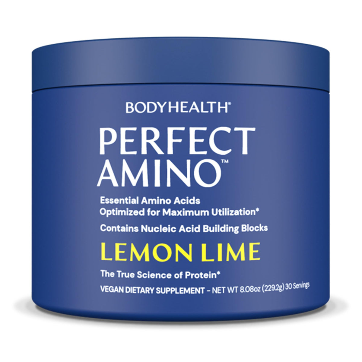 BodyHealth Perfect Amino BCAA Powder 229g front view