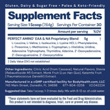 BodyHealth Perfect Amino BCAA Powder 229g packaging