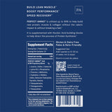 BodyHealth Perfect Amino BCAA Powder scoop with powder