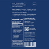 BodyHealth Perfect Amino Powder 132g packaging side view