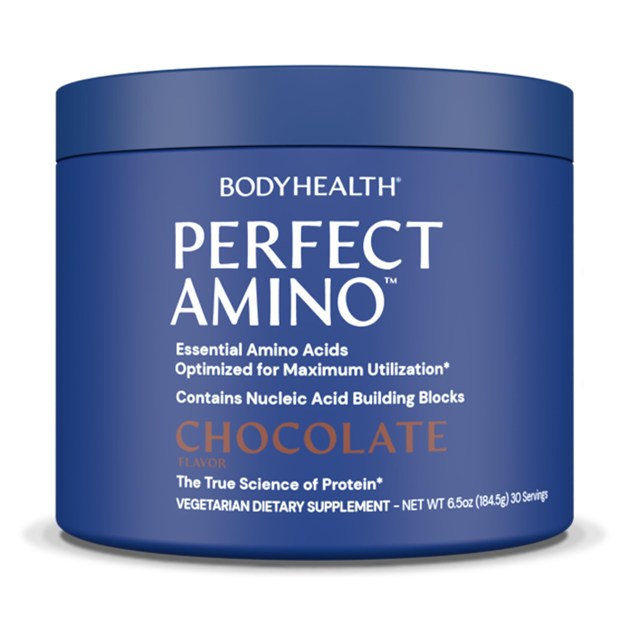 BodyHealth Perfect Amino Powder 186g front view