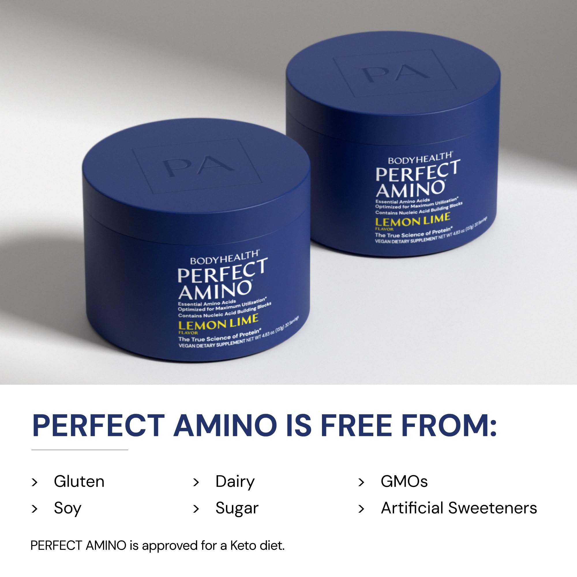 BodyHealth Perfect Amino Powder 200g packaging