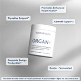 BodyHealth Primal Beef Organ Blend 118g capsule close-up