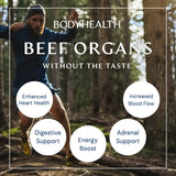 BodyHealth Primal Beef Organ Blend 118g lifestyle scene