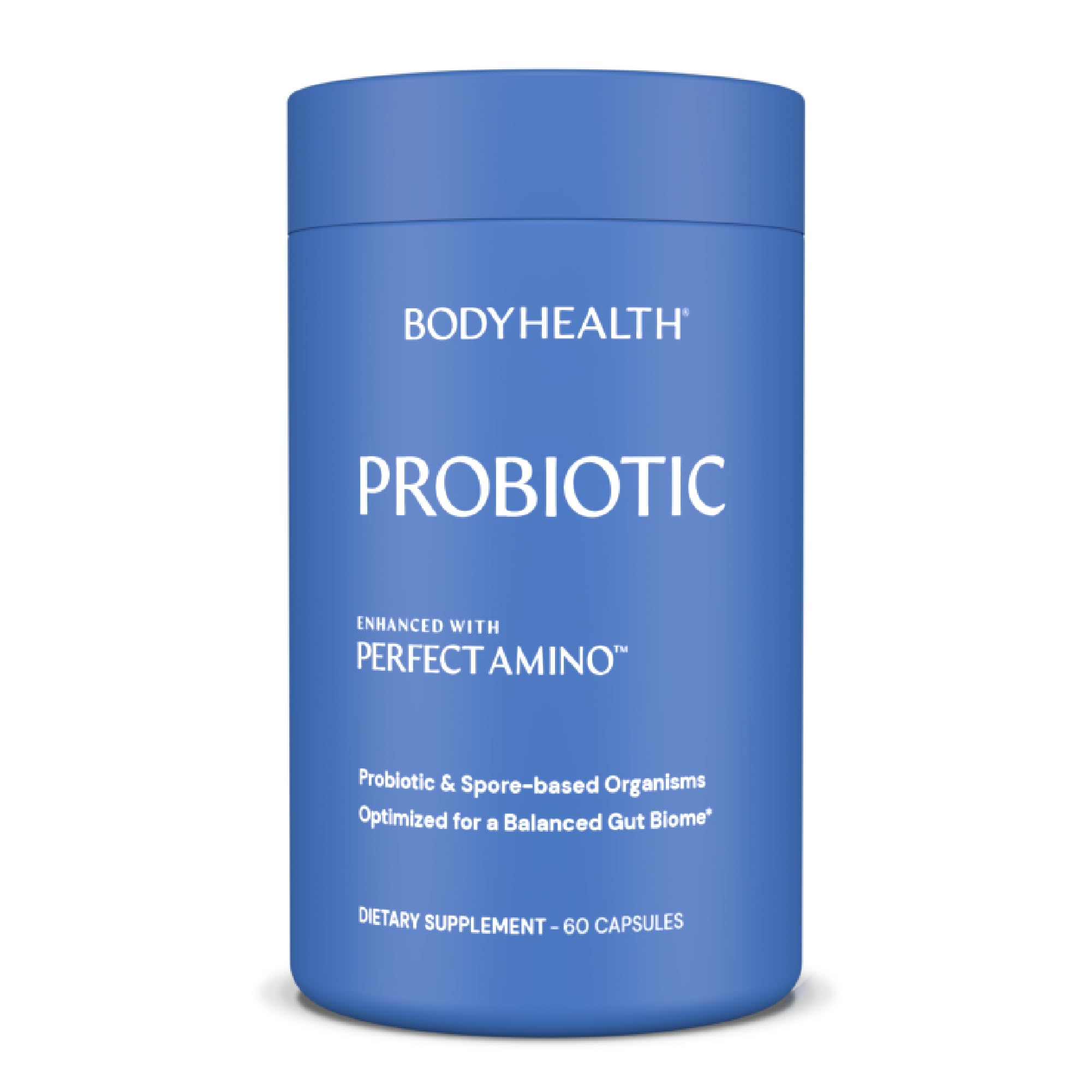 BodyHealth Probiotic Capsules front view with packaging