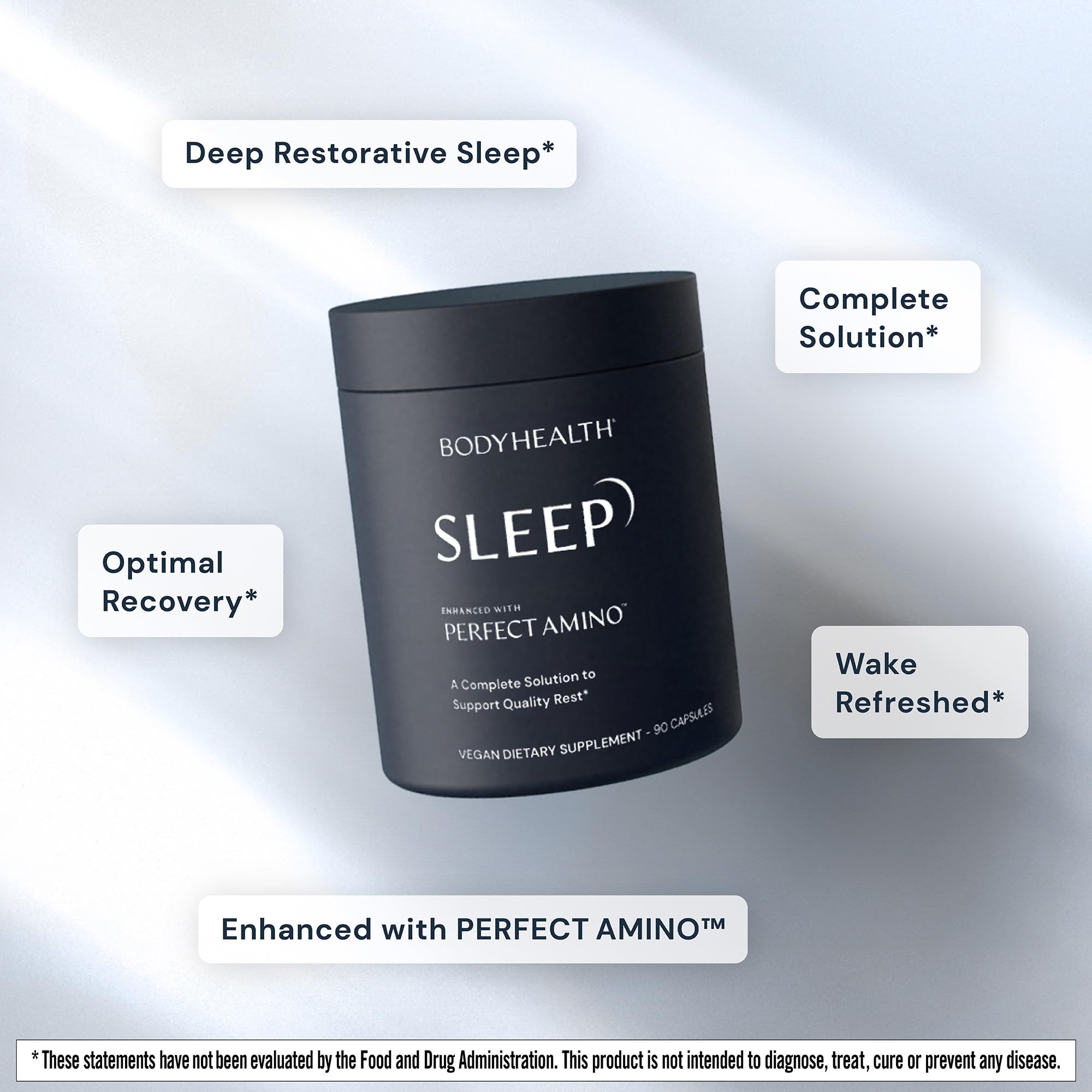 BodyHealth Sleep Aid Supplement bottle with label