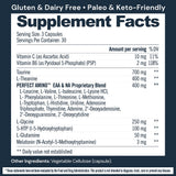 BodyHealth Sleep Aid Supplement side view showing capsules