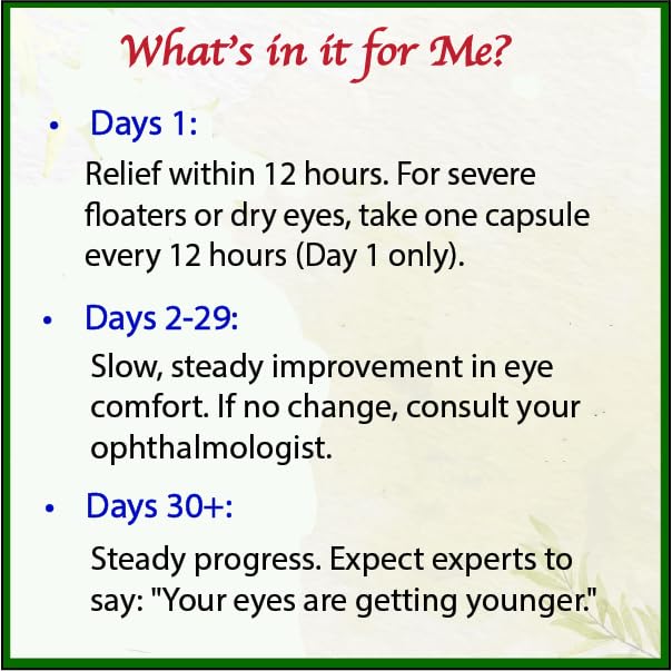 Bodymune EyeCare Lutein Supplement 68g back view