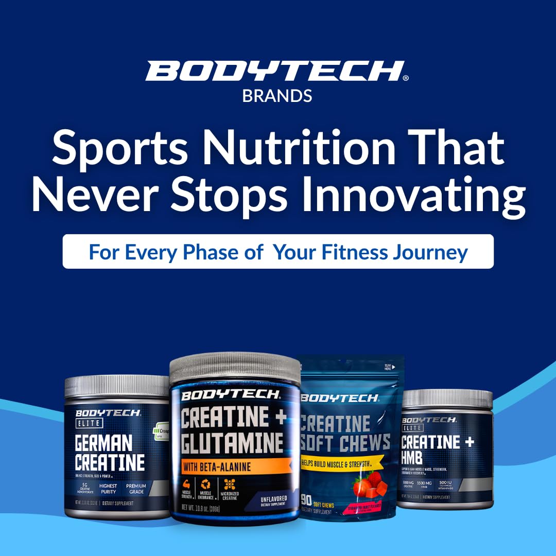BodyTech 3-in-1 Creatine Glutamine Beta-Alanine Powder lifestyle scene