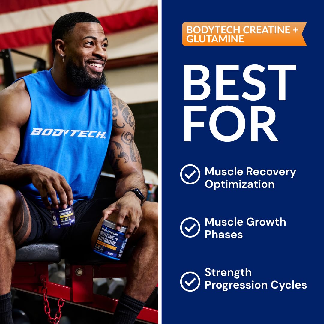 BodyTech 3-in-1 Creatine Glutamine Beta-Alanine Powder nutritional information