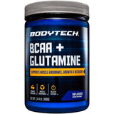 BodyTech BCAA + Glutamine 14.4 oz container front view