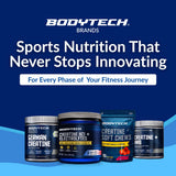 BodyTech Creatine HCl Powder 750mg in a fitness setting