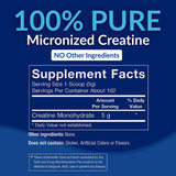 BodyTech Creatine Monohydrate Powder 510g container with scoop