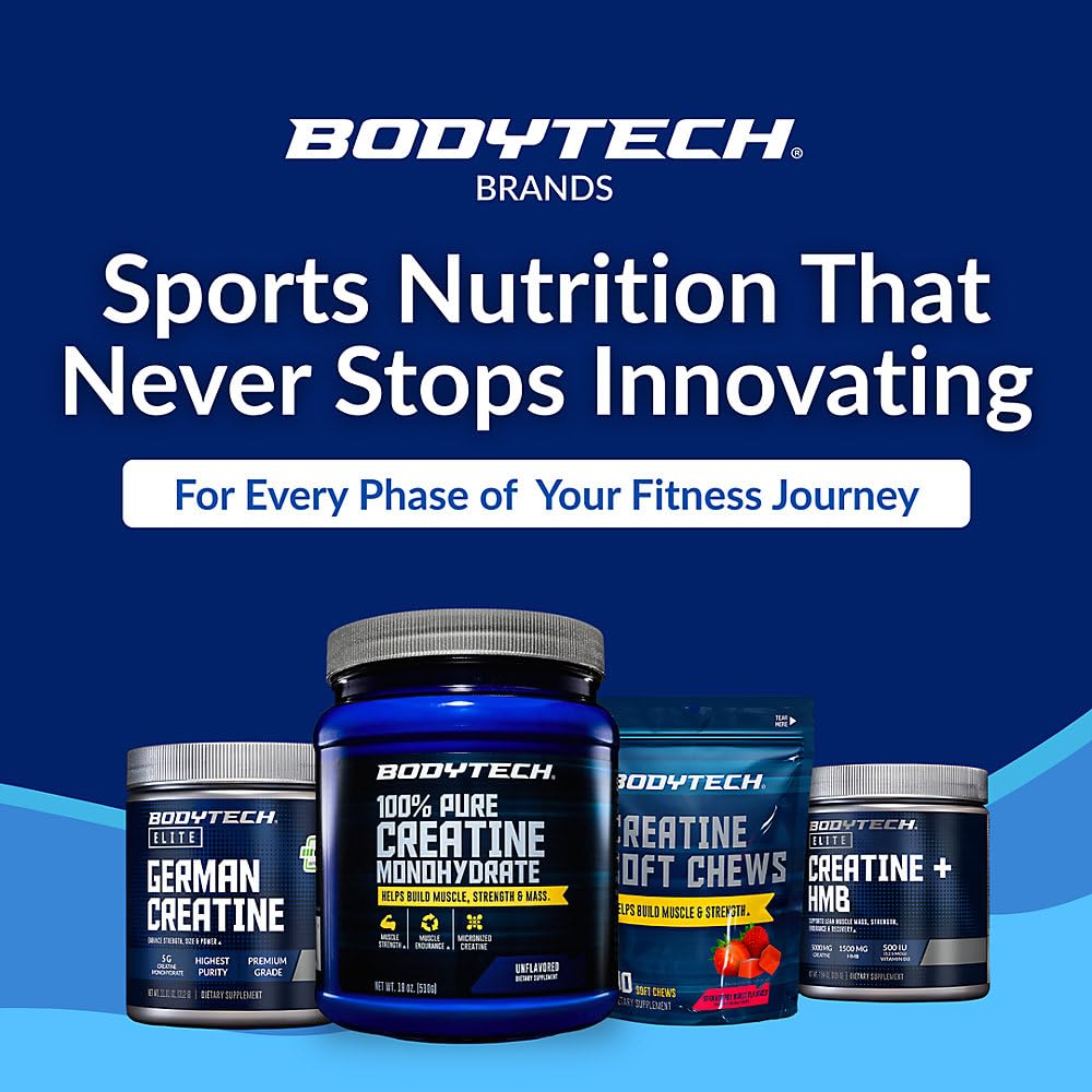 BodyTech Creatine Monohydrate Powder 510g lifestyle scene