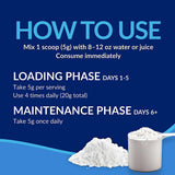 BodyTech Creatine Monohydrate Powder 510g nutritional information