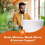 Bold Botanica Lion's Mane Mushroom Supplement ingredients list