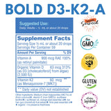 Bold Botanica Vegan Vitamin D3 K2 Drops lifestyle scene with family