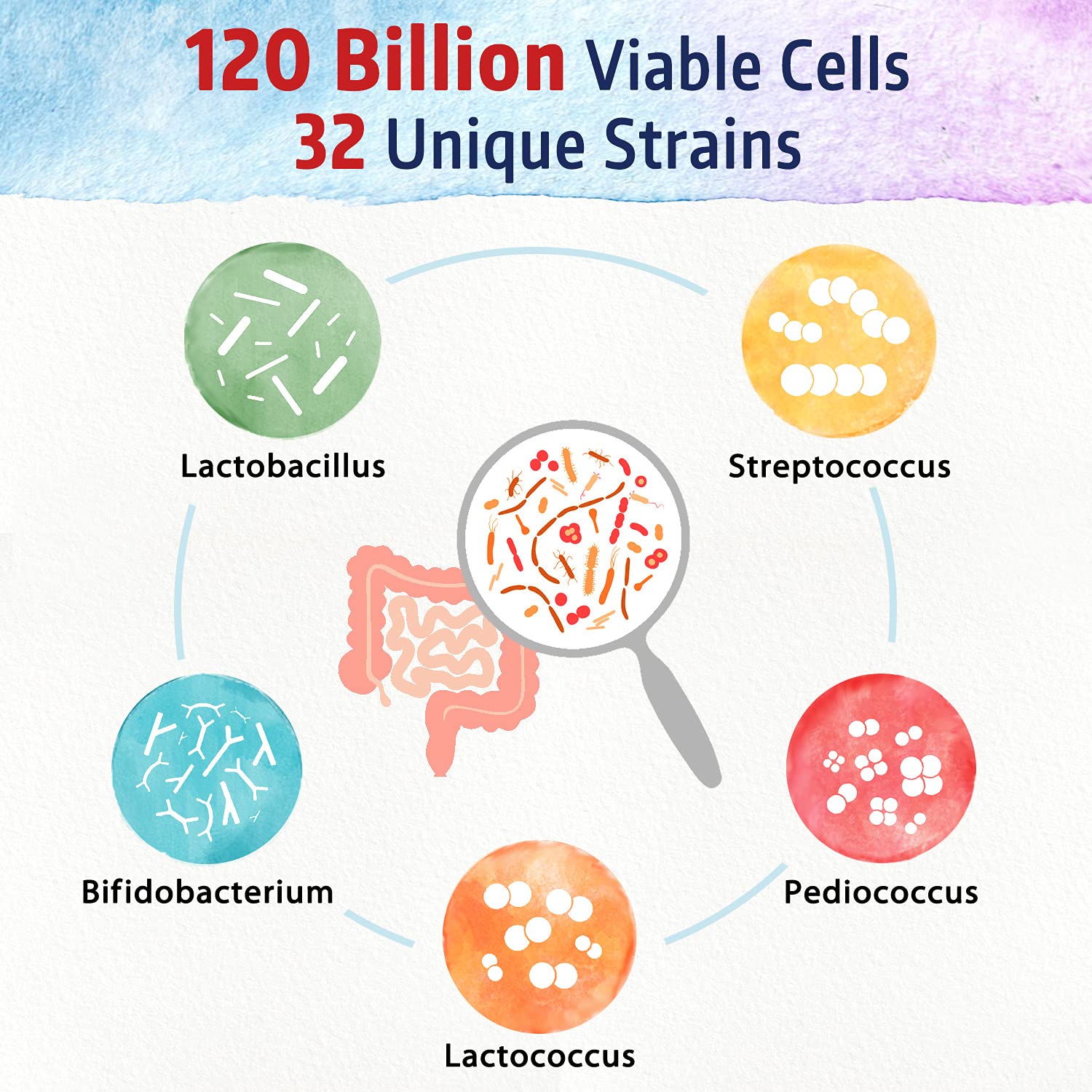 Bonawell Probiotics 120 Billion CFU product packaging