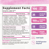 Bonawell Probiotics for Women 100 Billion CFU side view