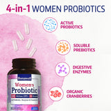 Bonawell Probiotics for Women capsules close-up