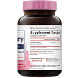 Bonawell Tart Cherry 500 mg capsules with fresh cherries