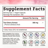 Bonawell Tart Cherry Extract bottle side view