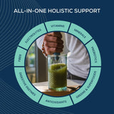 Bondi Pure Spirulina Supplement powder in a bowl