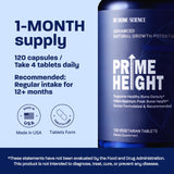 BONE SCIENCE Bone & Growth Support Formula displayed with other supplements