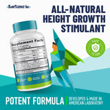 BoneScience Inc Growth Optimization Support Capsules back view