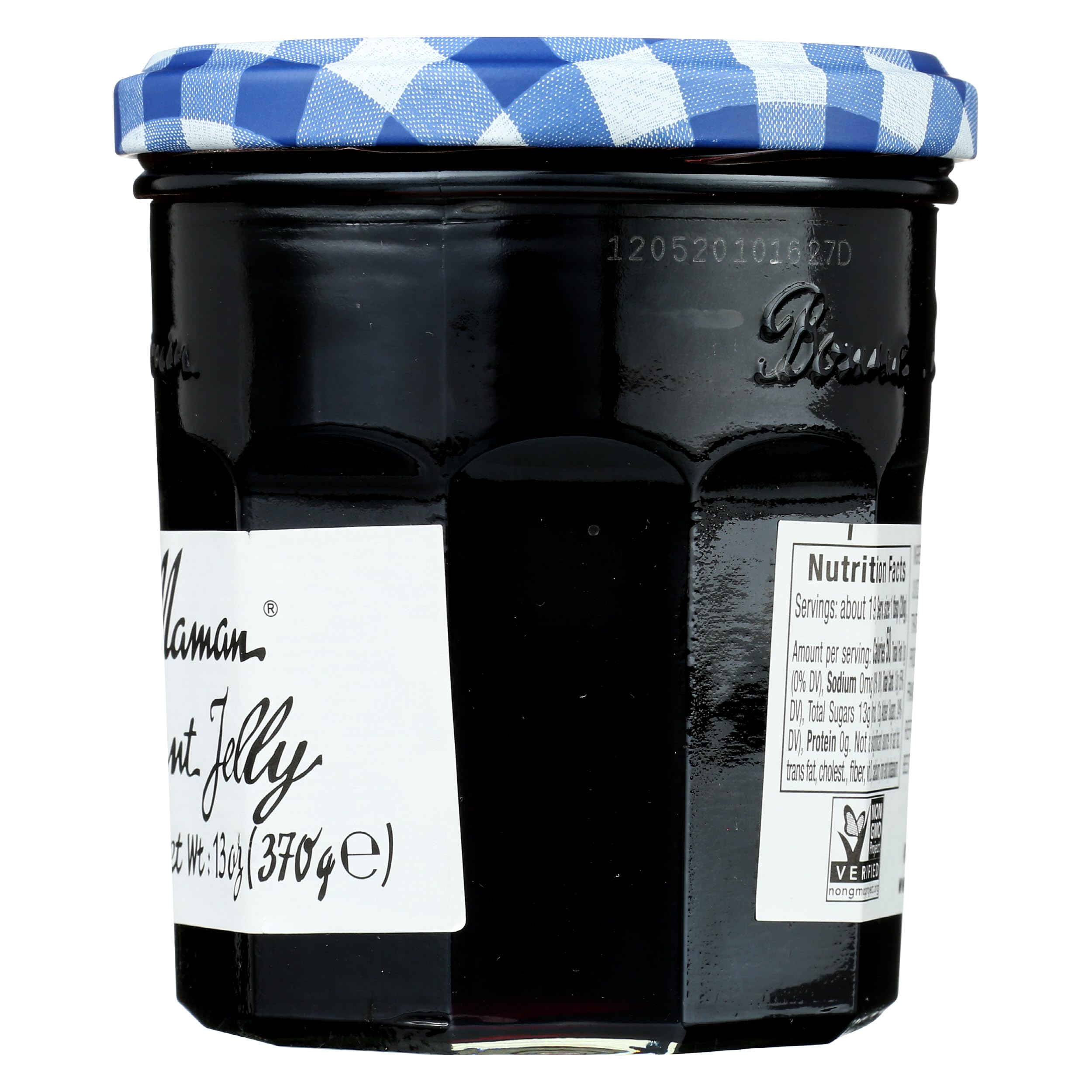 Bonne Maman Black Currant Jelly in a dessert