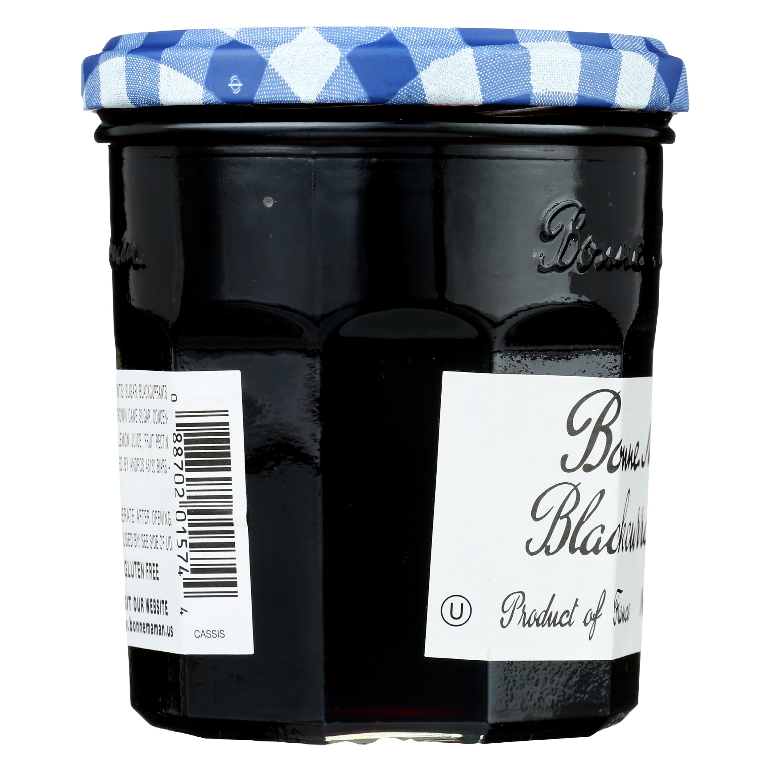 Bonne Maman Black Currant Jelly ingredients list