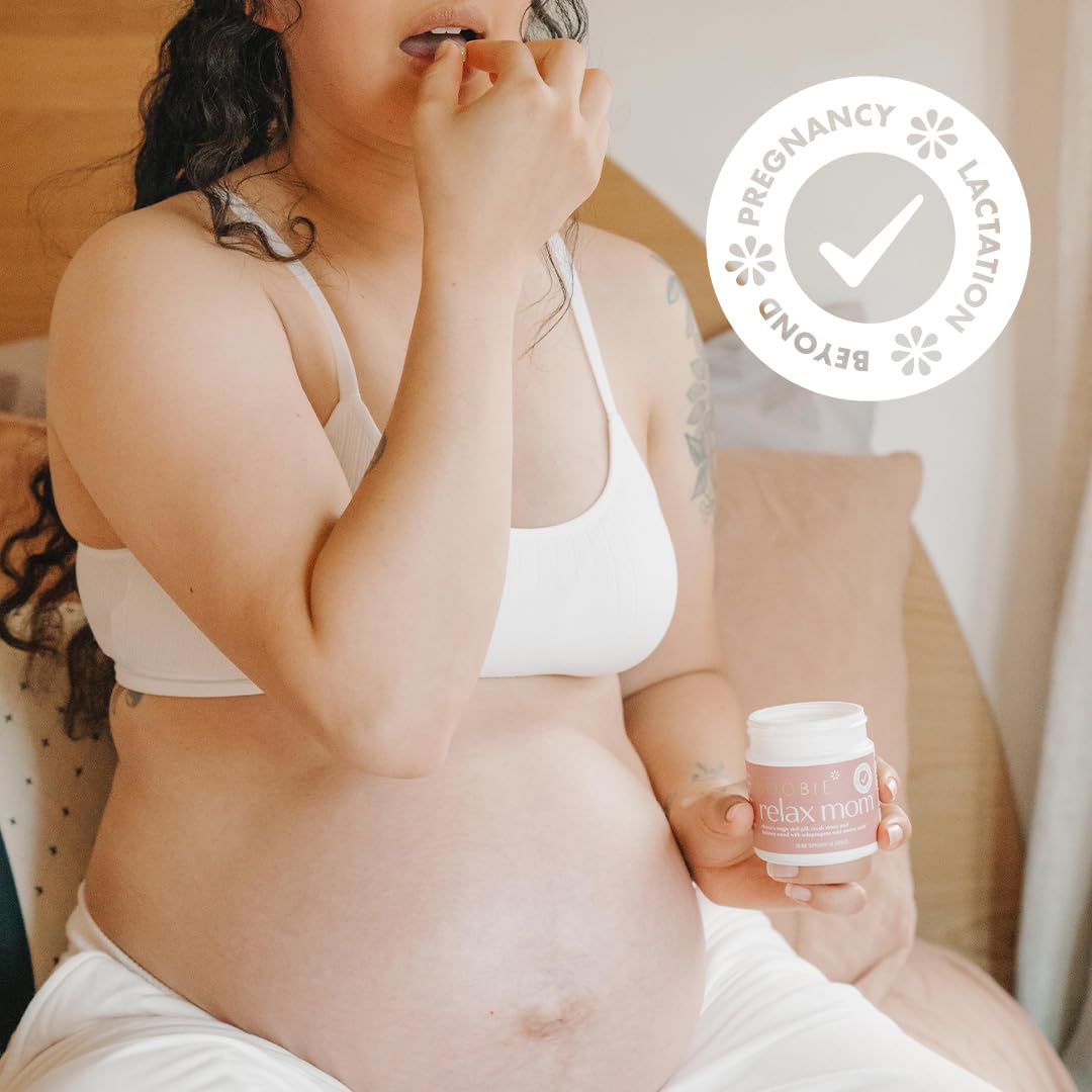 Boobie Brands daily wellness Mom Supplement lifestyle scene with mother