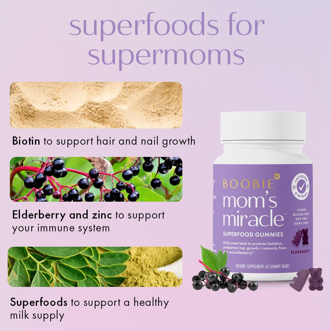 Boobie Brands Lactation Support Gummies in a bowl for serving