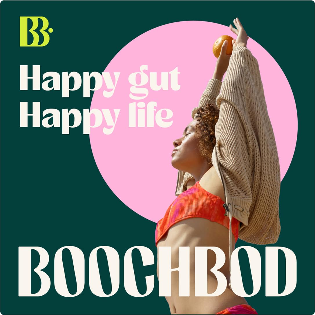 BoochBod Probiotic Kombucha Gummies 150g nutritional information