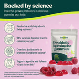 BoochBod Probiotic Kombucha Gummies packaging