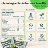 BoochBod Probiotic Kombucha Gummies with fresh ingredients