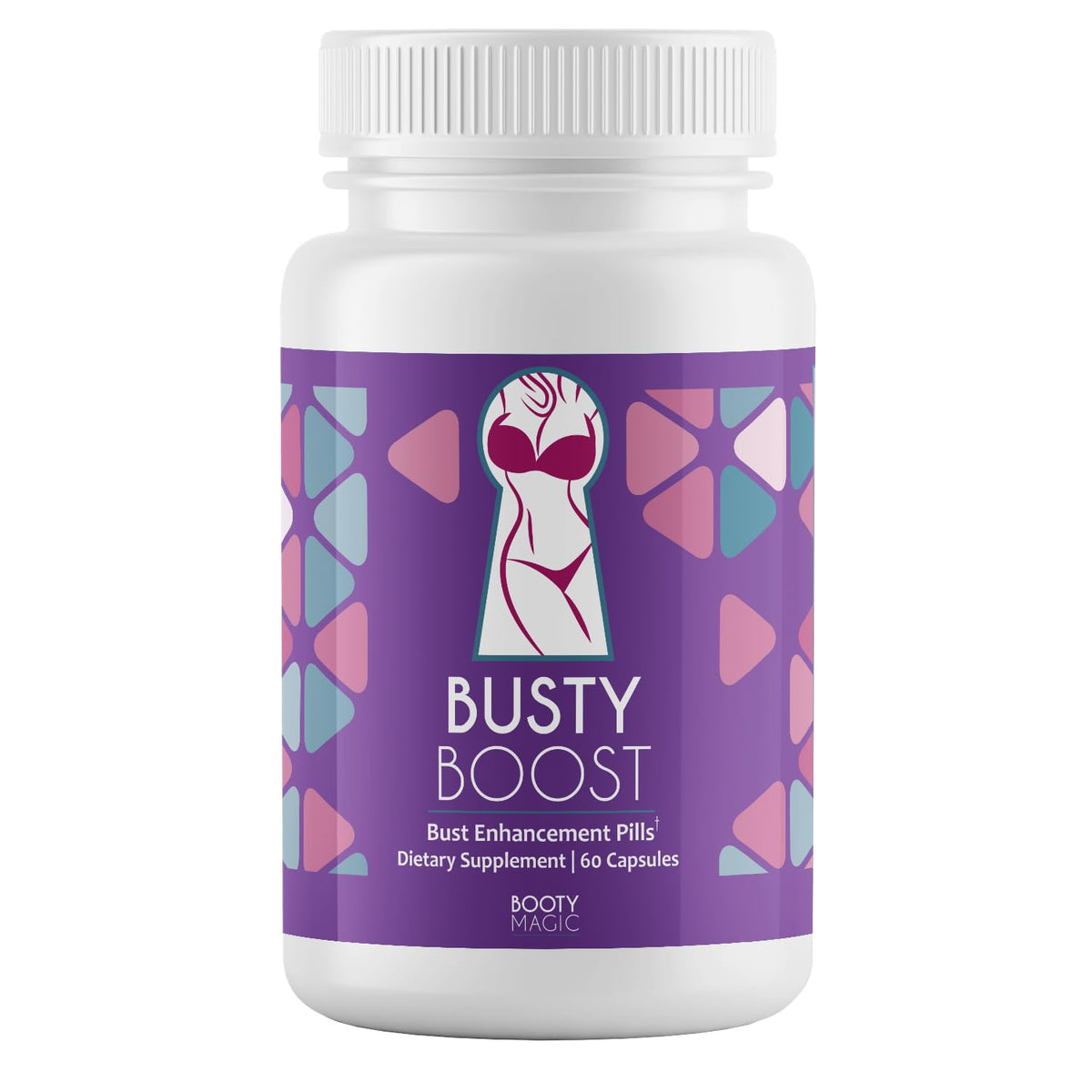 Booty Magic Breast support Pills front view with packaging