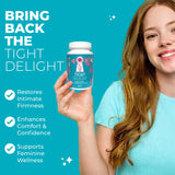 Booty Magic Feminine Wellness Capsules side view showing capsule details