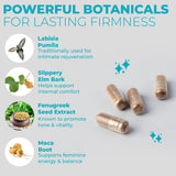 Booty Magic Feminine Wellness Capsules with a travel-friendly pouch