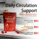Boranel Aurivita Capsaicin Softgels with ingredients listed