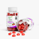 Bordin Health Prenatal Gummies displayed with fresh ginger and chamomile