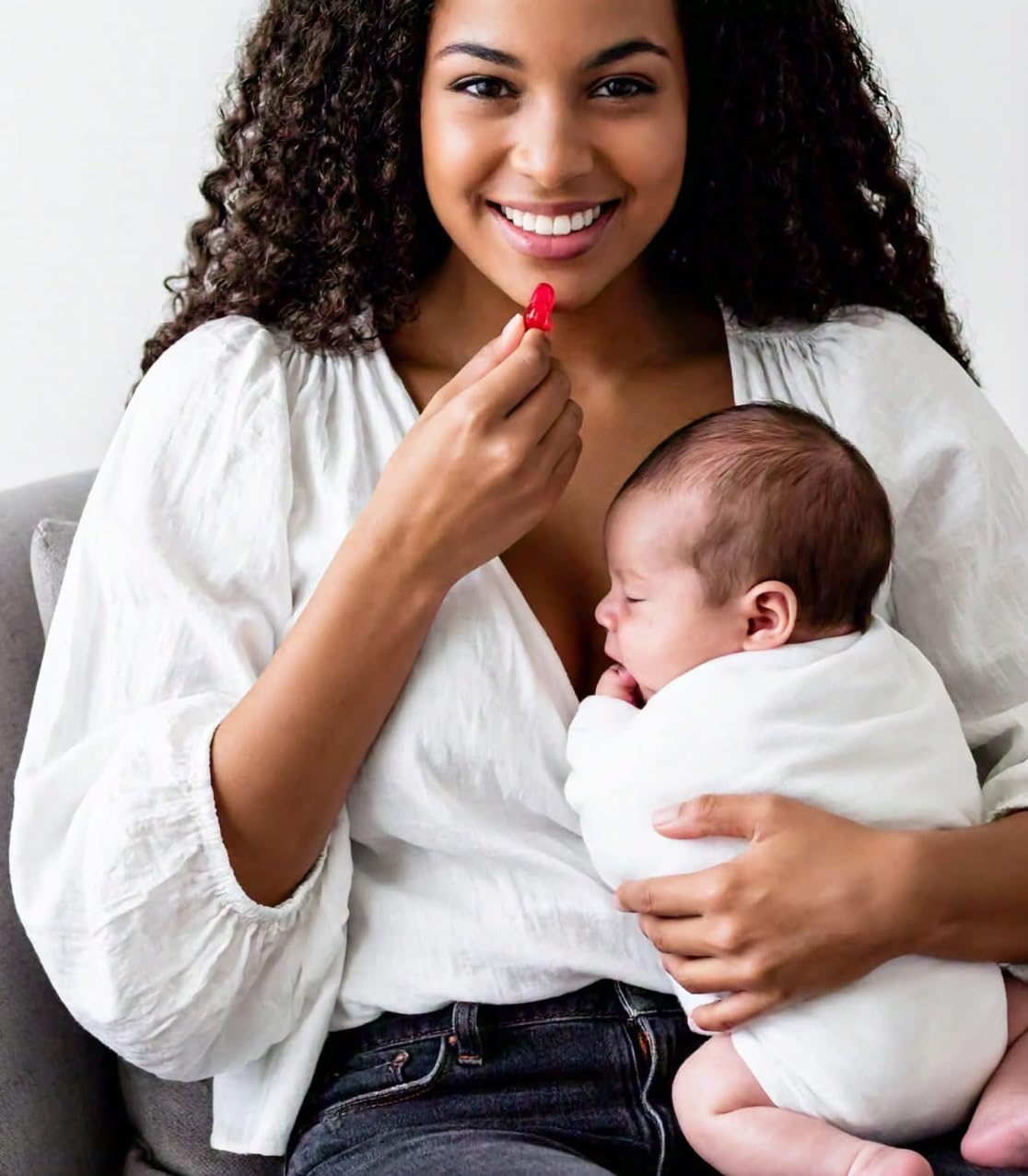 Bordin Health Prenatal Gummies with natural ingredients surrounding