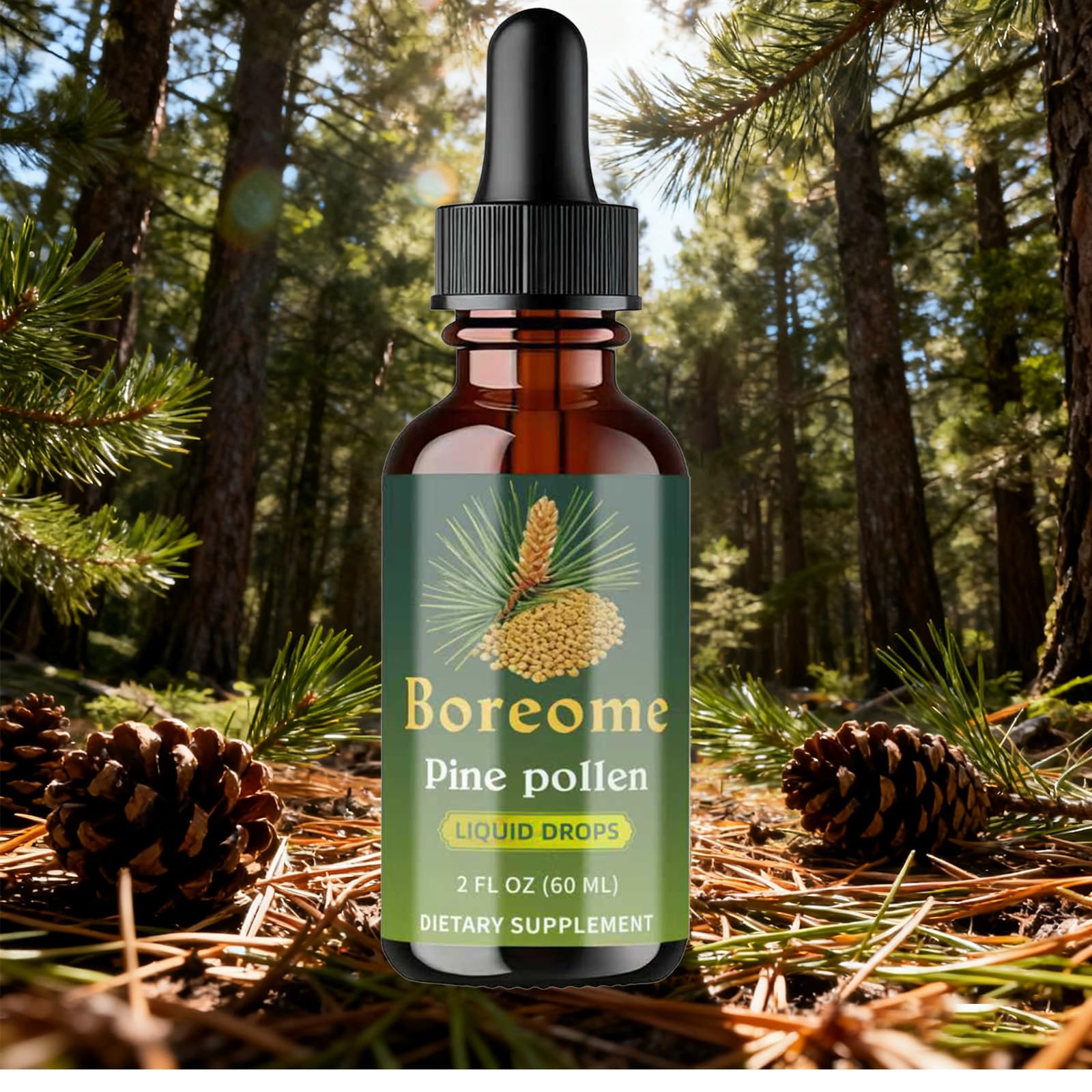 Boreome Pine Pollen Tincture ingredients list