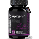 BOSCENT Apigenin Supplement 100mg 60 Capsules front view