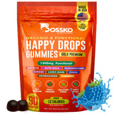 BOSSKO Ashwagandha Gummies 90 Count Blueberry flavour front view