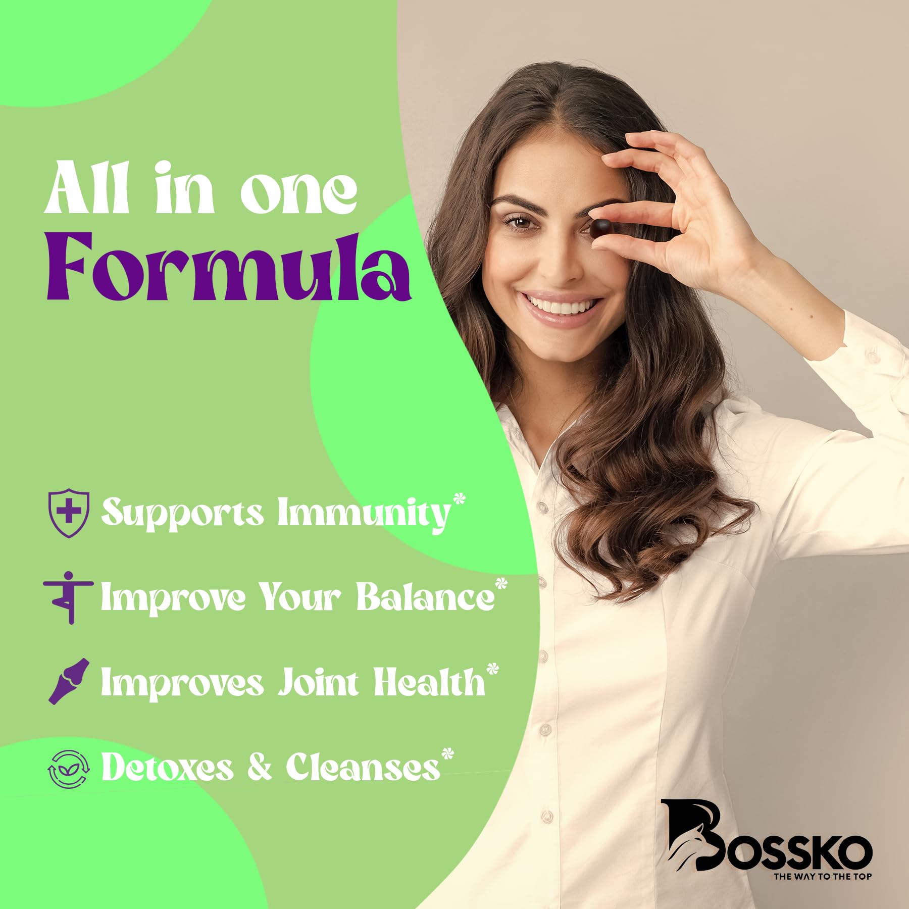 BOSSKO Ashwagandha Gummies ingredients list