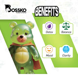 BOSSKO Blended Vitamin & Mineral Supplement packaging on a kitchen counter