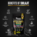 BOSSKO Shilajit Gummies lifestyle scene on a kitchen counter